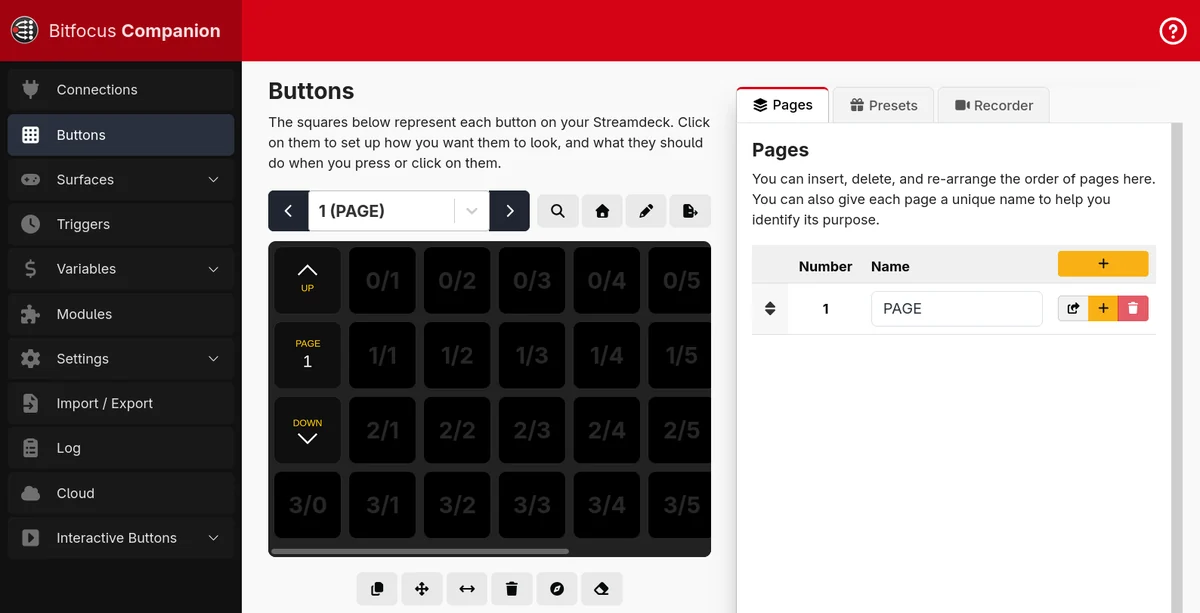 Bitfocus Companion